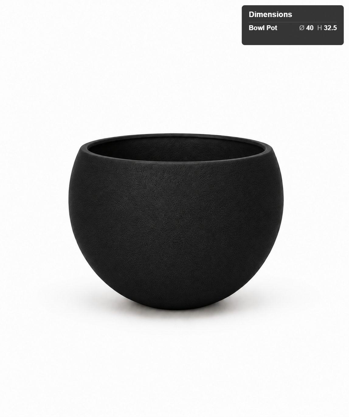 Large Round Planter FRA15G - My Store