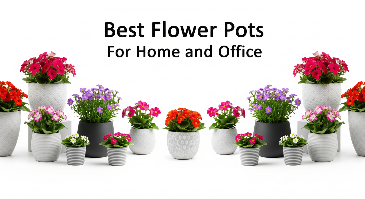 Best Flower Pot Sizes For Home and Office