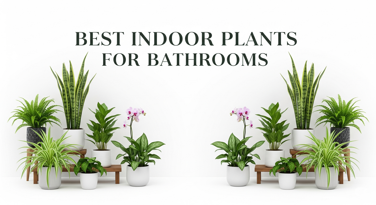 Best Indoor Plants for Bathrooms – Freshen Up Your Space Naturally