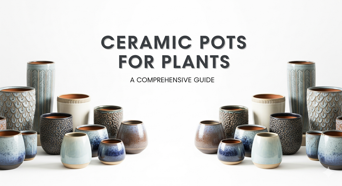 Ceramic Pots for Plants | Durable & Stylish Planters for Home & Garden