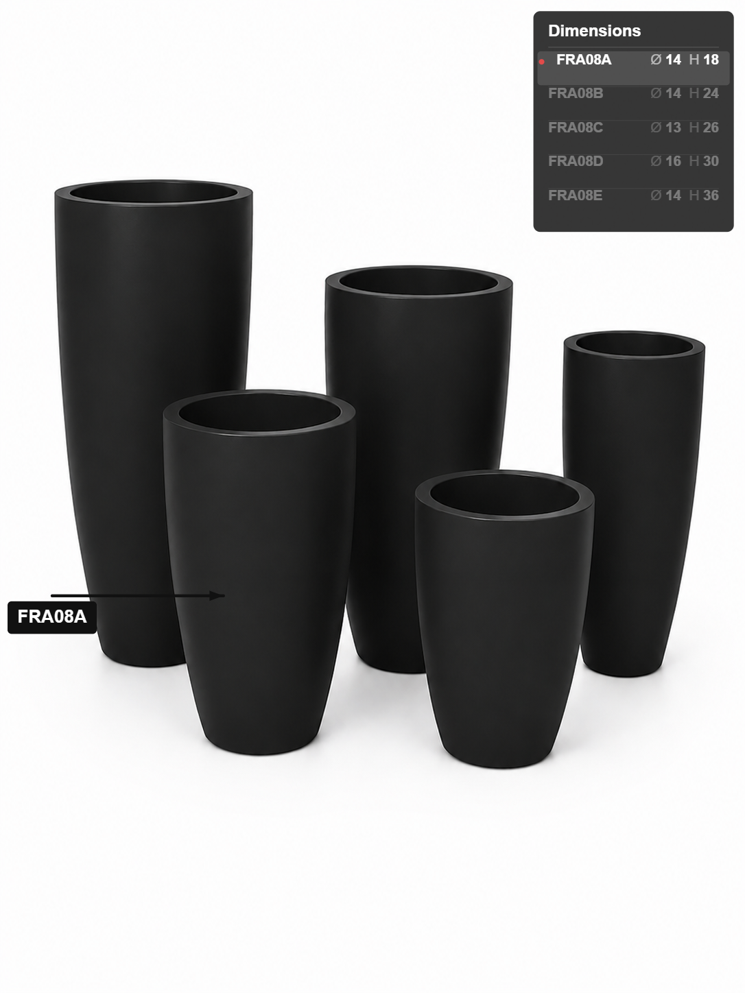 Indoor Plant Pots FRA08 - My Store