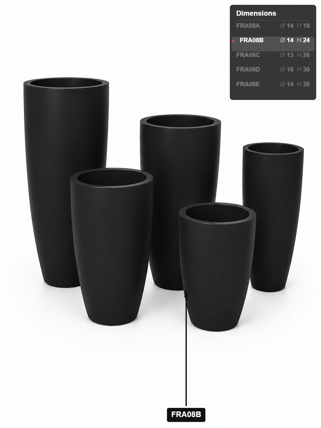 Indoor Plant Pots FRA08 - My Store