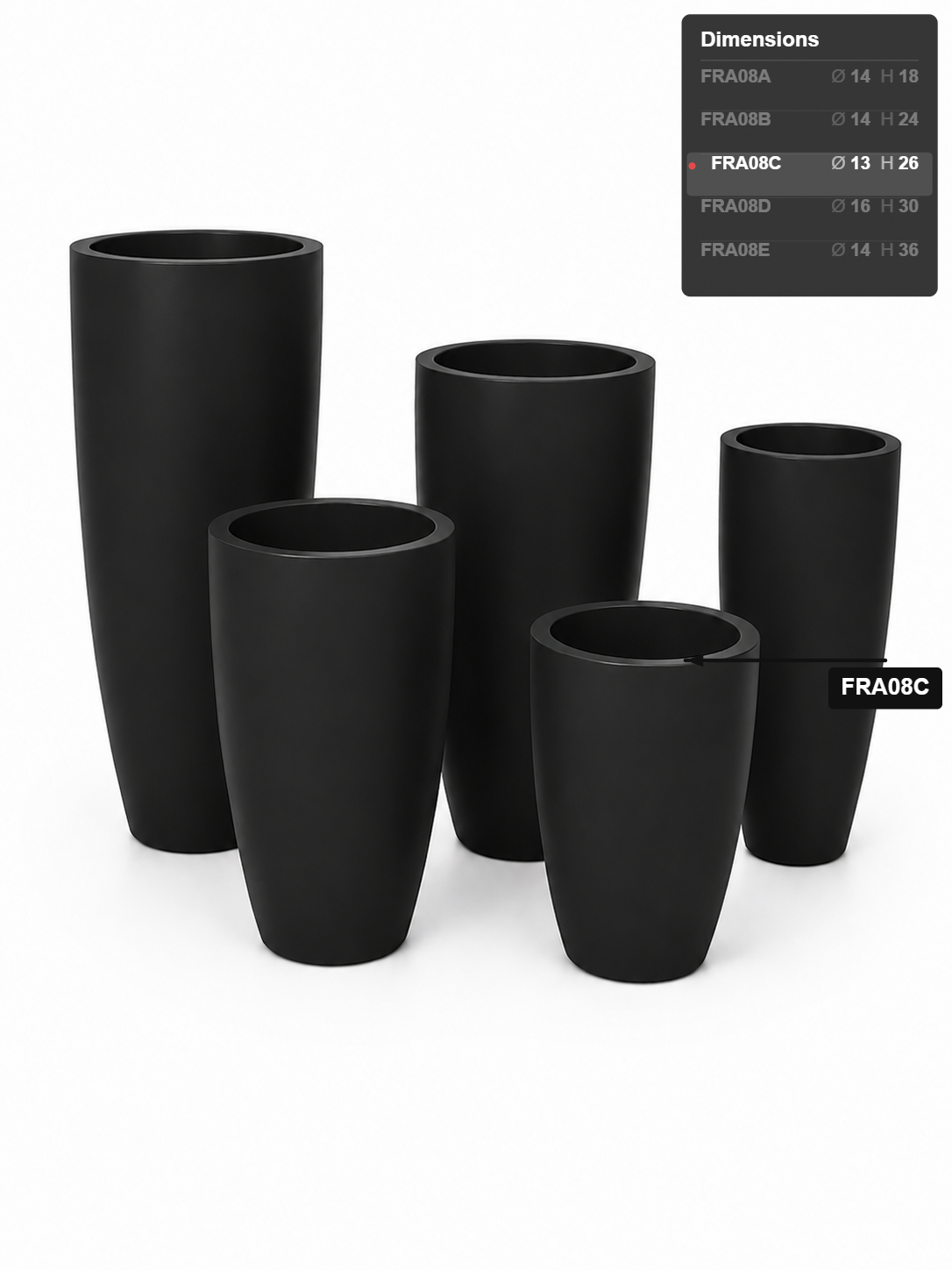 Indoor Plant Pots FRA08 - My Store