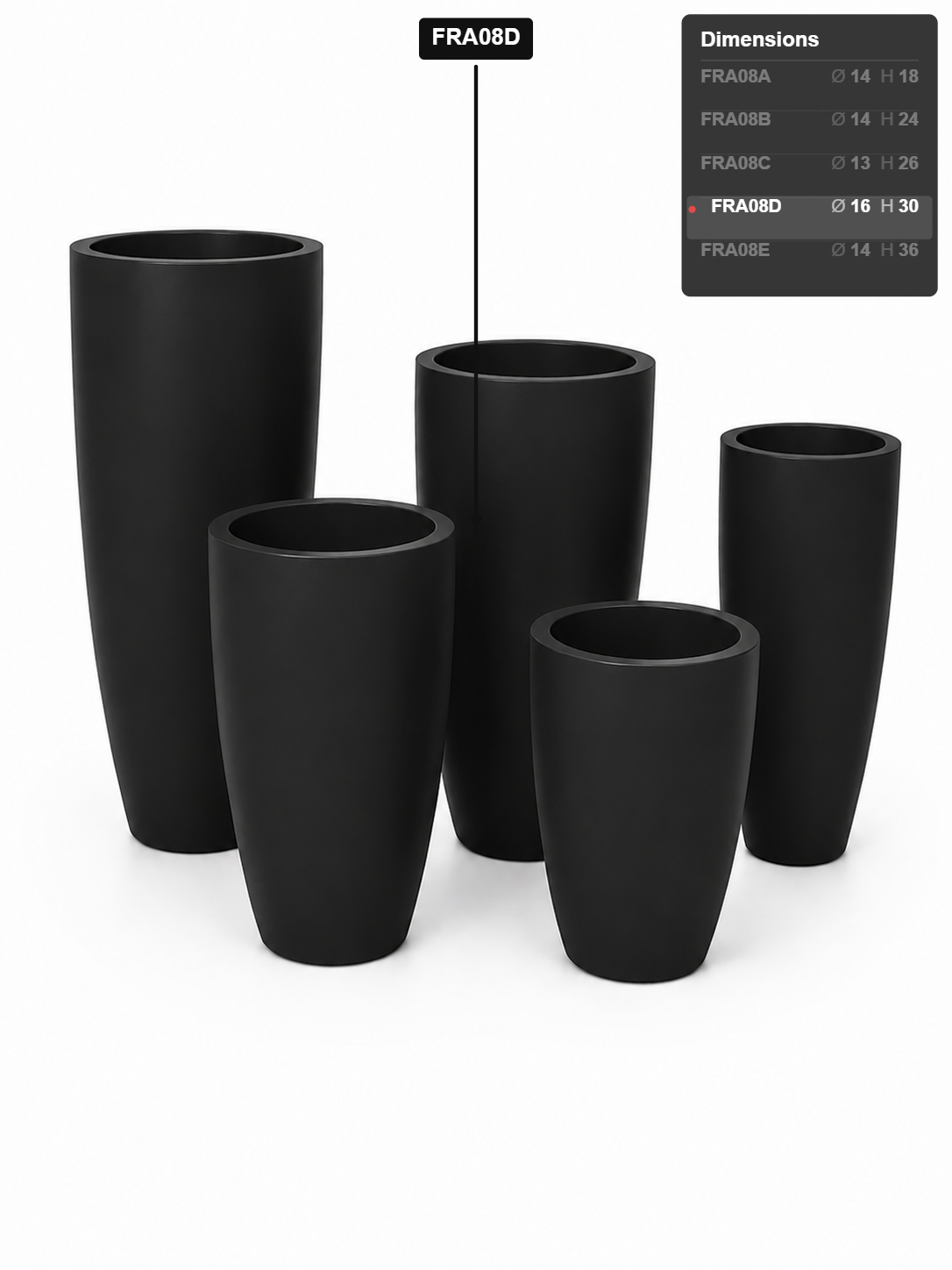 Indoor Plant Pots FRA08 - My Store