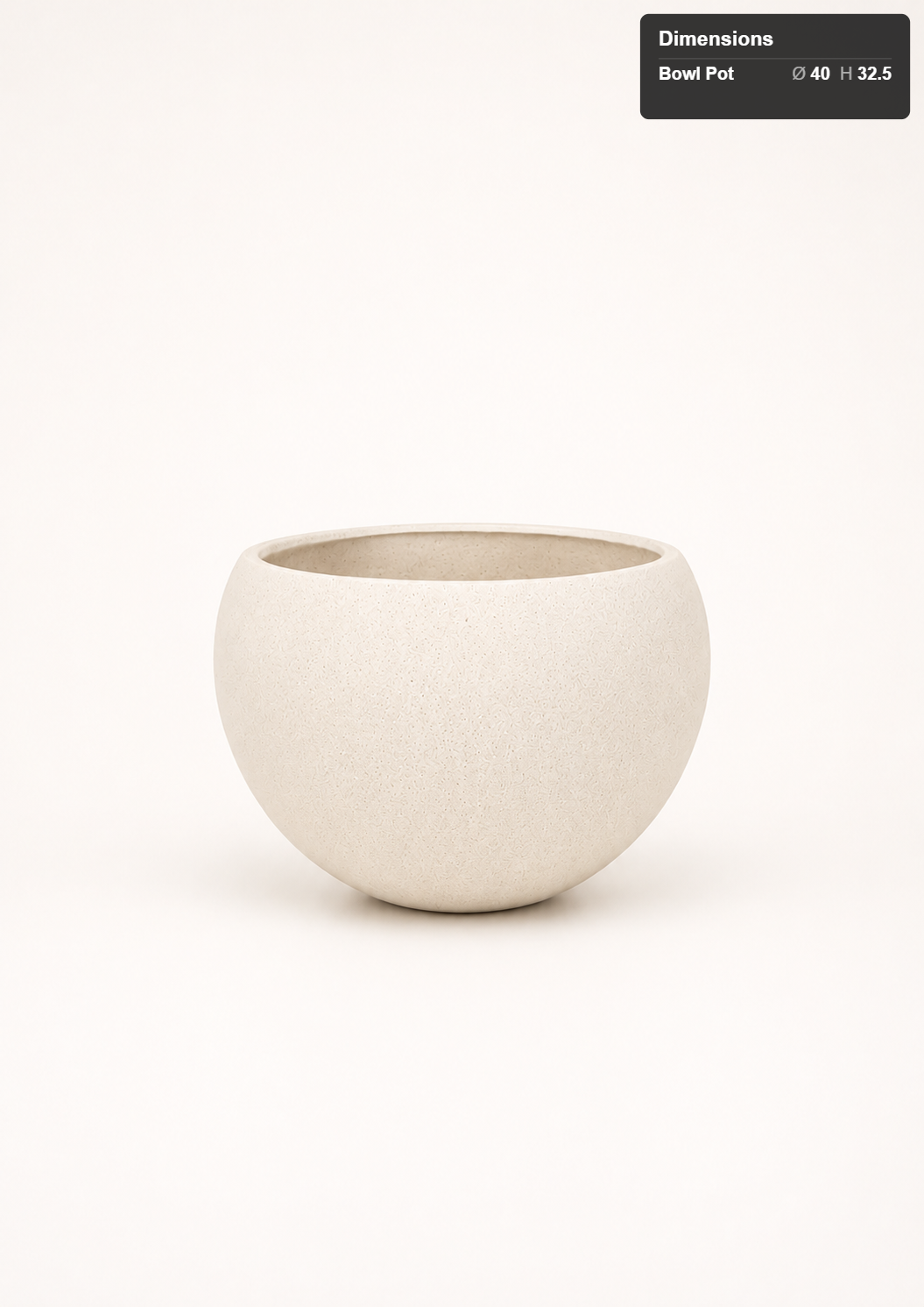 Large Round Planter FRA15G - My Store