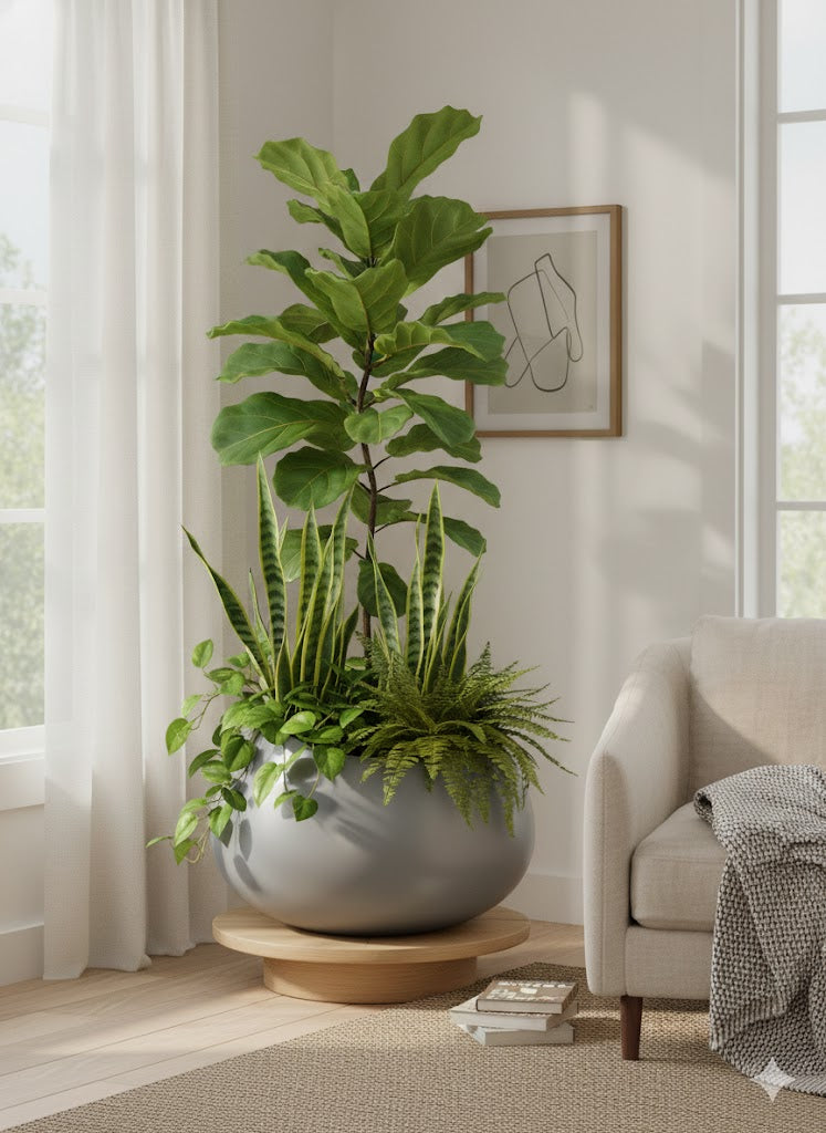 Luxury Round Pot FRA18 - My Store