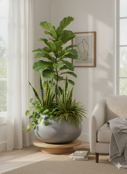 Luxury Round Pot FRA18 - My Store