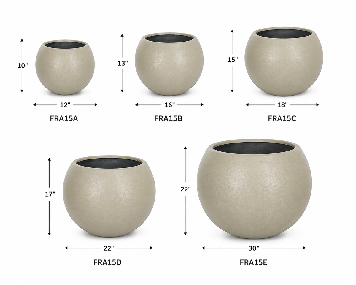 Round Planters FRA15 - My Store