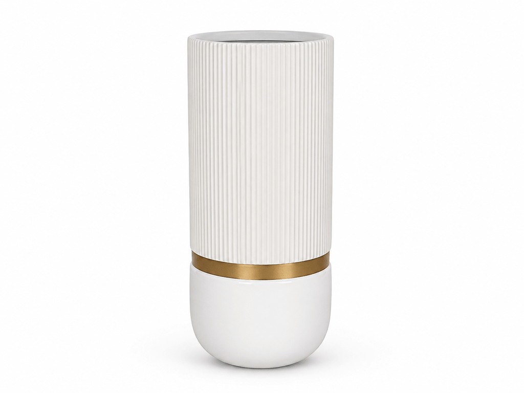 Premium Ribbed Planter with Slits FRA92 - My Store