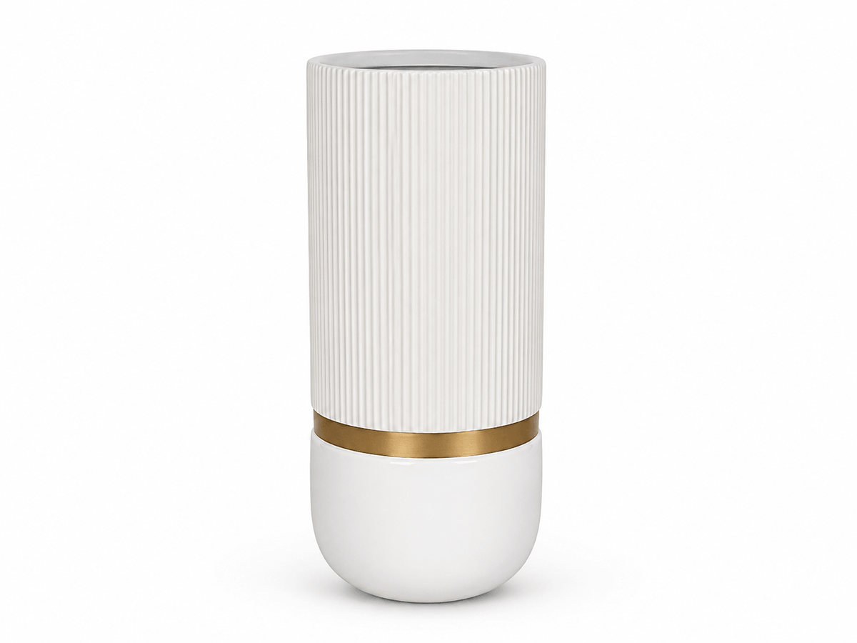 Premium Ribbed Planter with Slits FRA92 - My Store