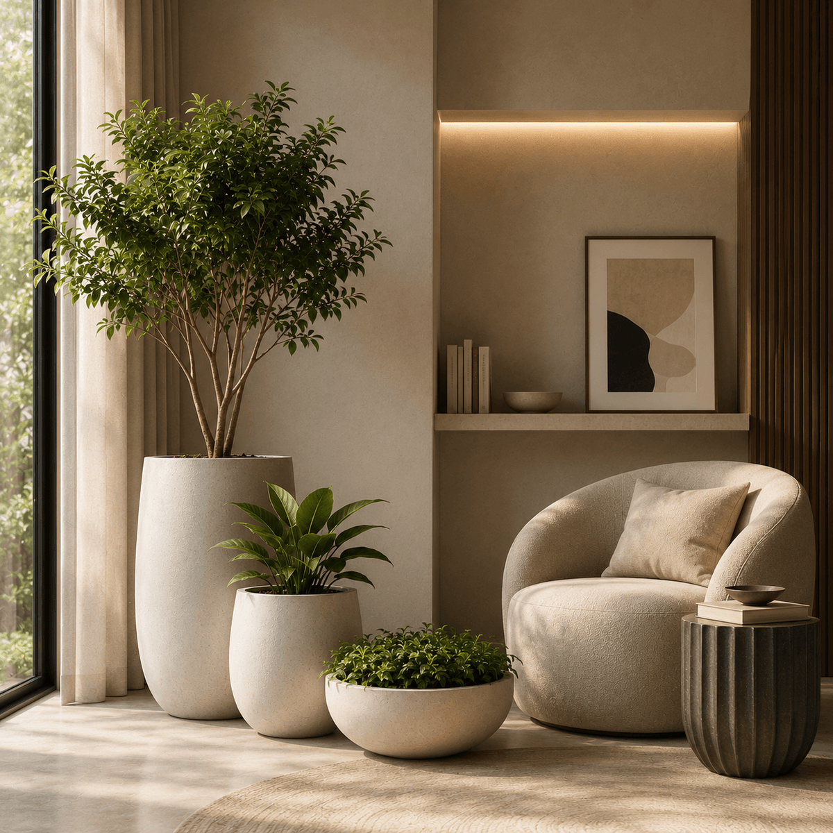 Minimal Interior Nook, Pune